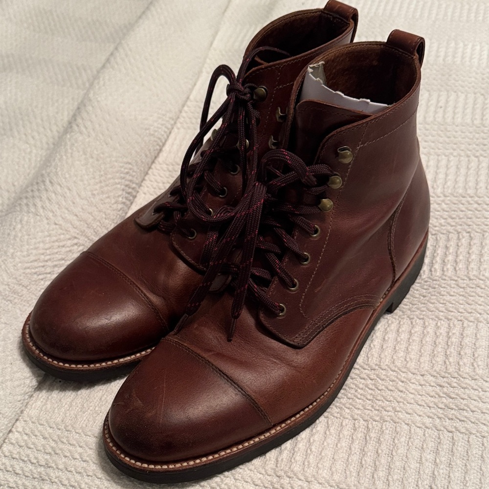 J. Crew Kenton leather boots mens 11